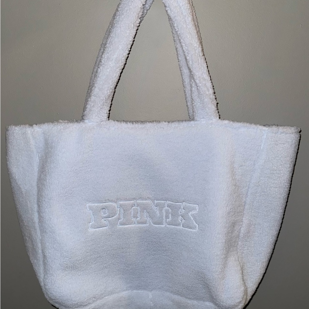 VICTORIA'S SECRET PLUSH TEDDY TOTE